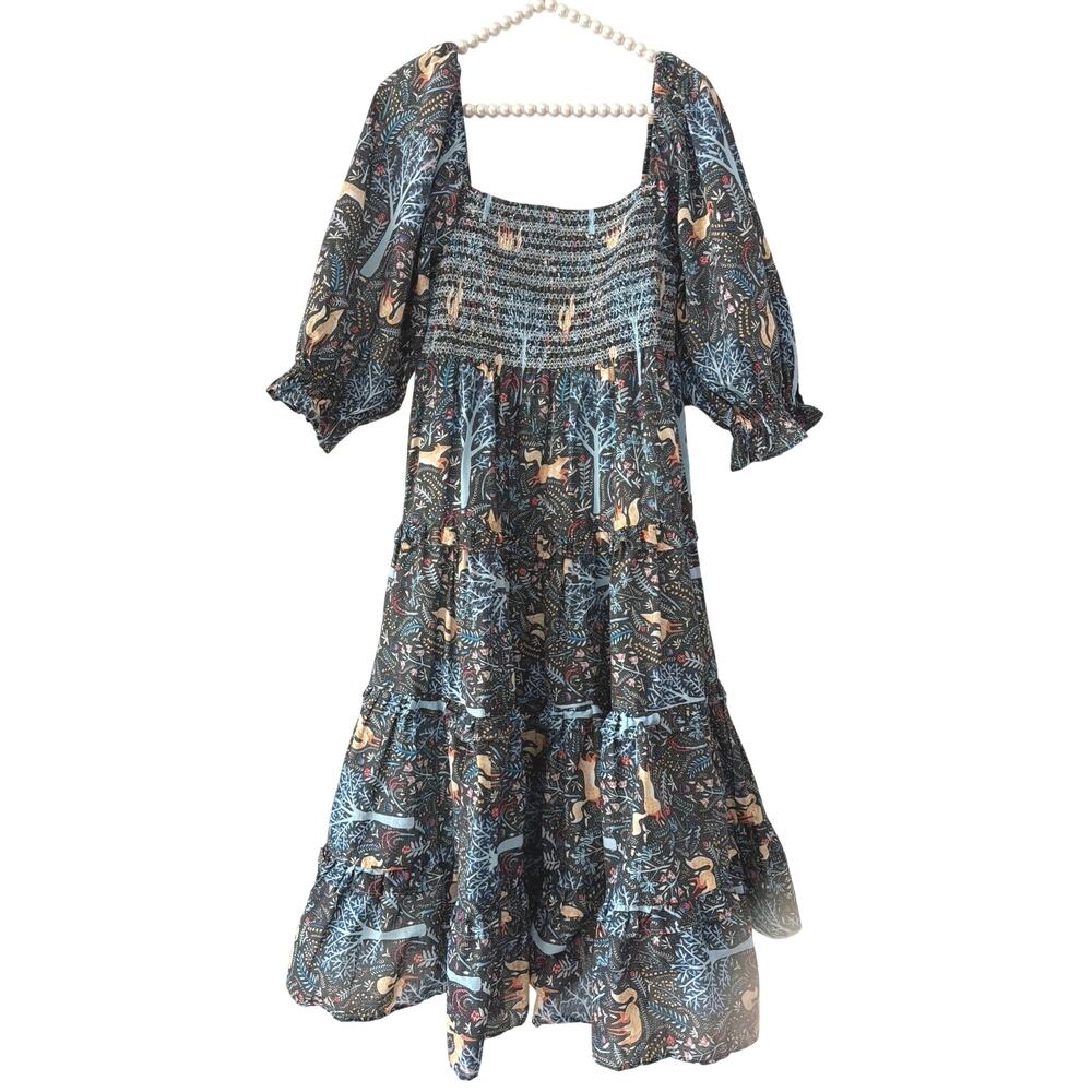 Stellah dress size M fox print